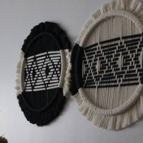 3 Boyutlu Makrome Duvar Dekoru - 3