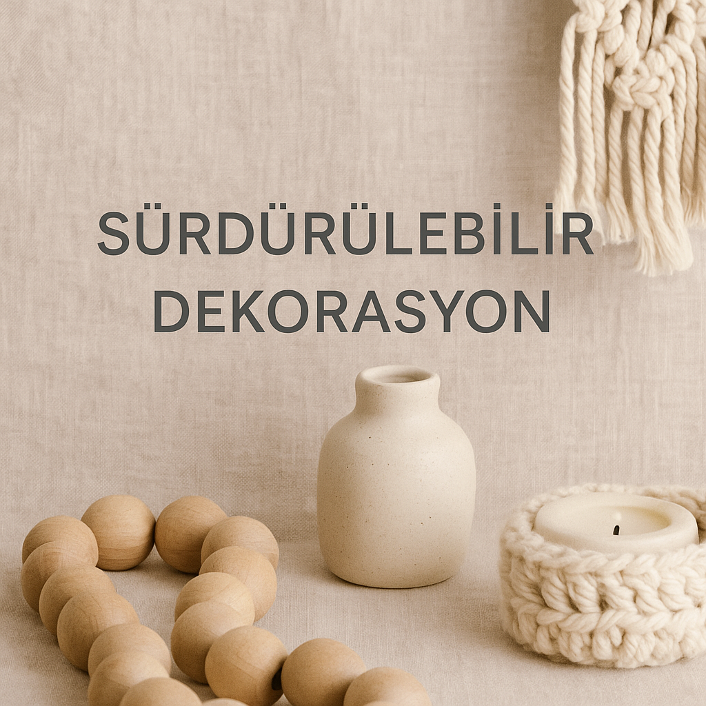 Sürdürülebilir Dekorasyon ve Doğal Lüks: 2025’in En Güçlü Trendleri