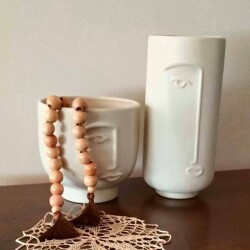 Serenity Ahşap Boncuklu Dekoratif Süs Tesbih - 4