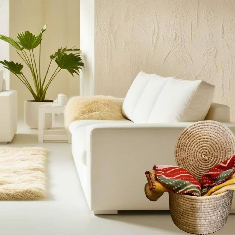 Ahşap Tabanlı Sepet - 2