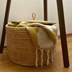 Ahşap Tabanlı Sepet - 3