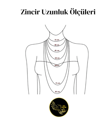 Yıldız Model Ametist Kolye - 5