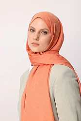 Bambu, Terletmeyen, Ütü İstemeyen Şal, Jakarlı, Kendinden Desenli - 5