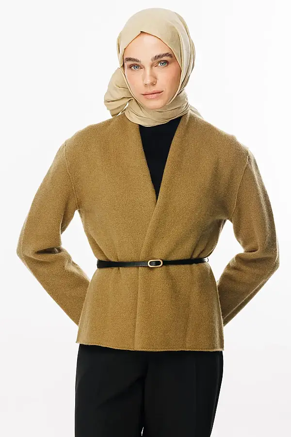 Bambu, Terletmeyen, Ütü İstemeyen Şal, Jakarlı, Kendinden Desenli - 12