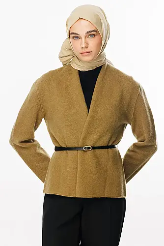 Bambu, Terletmeyen, Ütü İstemeyen Şal, Jakarlı, Kendinden Desenli - 12