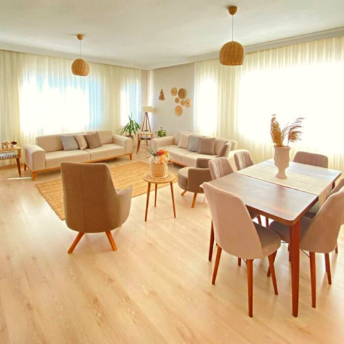 Bambu Örgü Sarkıt Aydınlatma - 2