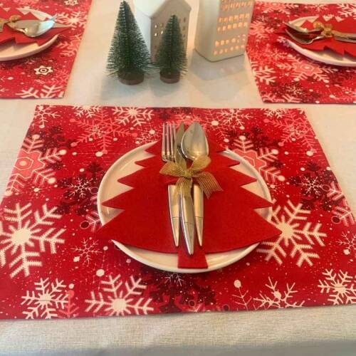 Keçe Çam ağacı kaşık sunumluk - 3