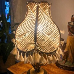 Çiçek Abajur Aydınlatma - 2