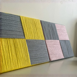 Dama Tahtası Duvar Dekoru  30X30 cm - 1