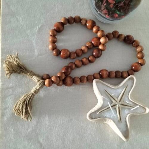 Dekoratif Süs Tesbih Fındık - Tinpazar