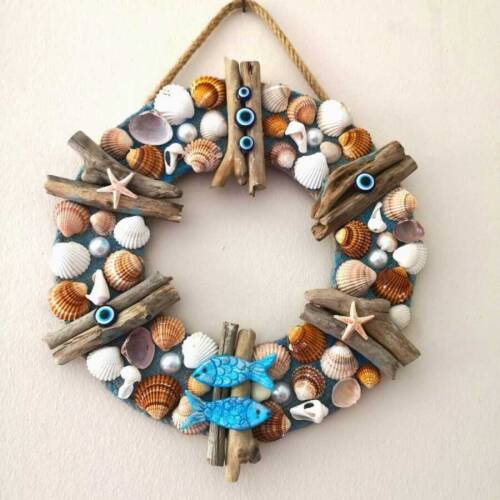 Deniz Kabukları Dallar Duvar Süsü