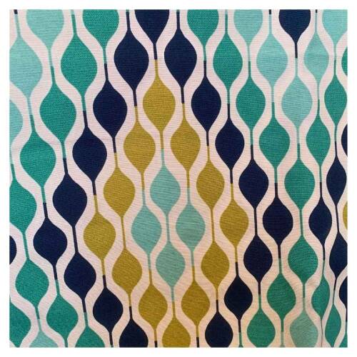 Limon Desen Duck Keten Runner, Kırlent Kılıfı Seti - 4