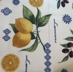 Duck Keten Sarı desen Runner set - 4