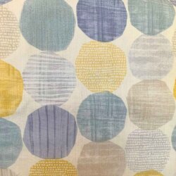 Sarı Desen Duck Keten Runner, Amerikan servis Setİ - 4