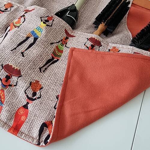 El Yapımı Cepli Bel Önlüğü | Terzi, Kuaför ve Mutfak İçin - 7