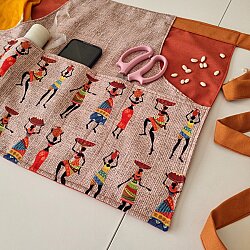 El Yapımı Cepli Bel Önlüğü | Terzi, Kuaför ve Mutfak İçin - 8