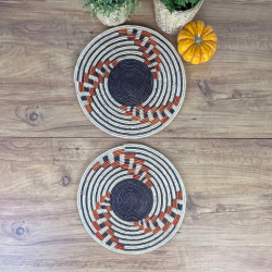 El Yapımı Hasır Supla İkili Set - 1