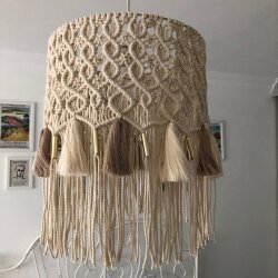 El Yapımı Makrome Avize - 1