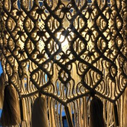 El Yapımı Makrome Avize - 2