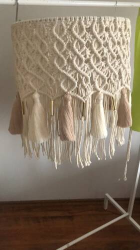 El Yapımı Makrome Avize - 4