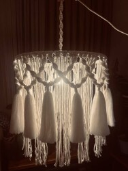 EL Yapımı Makrome Avize& Sarkıt - 1