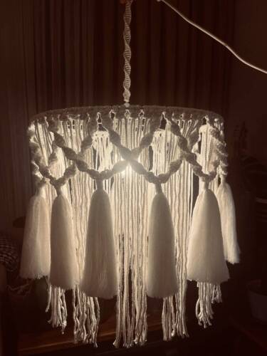 EL Yapımı Makrome Avize& Sarkıt