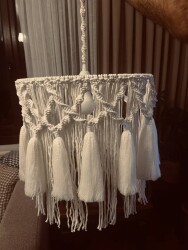 EL Yapımı Makrome Avize& Sarkıt - 2