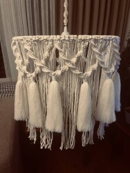 EL Yapımı Makrome Avize& Sarkıt - 3