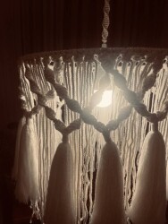 EL Yapımı Makrome Avize& Sarkıt - 4