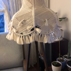 El Yapımı Makrome Lambader - 2