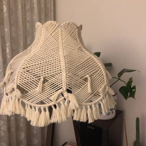 El Yapımı Makrome Lambader - 3