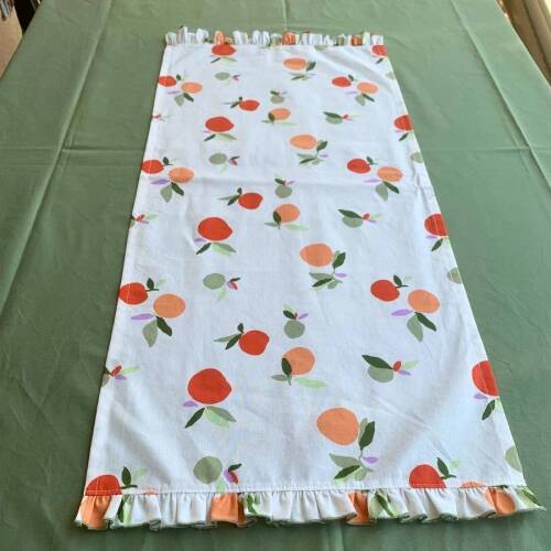 Elma desen Masa örtüsü Amerikan servis seti - 3