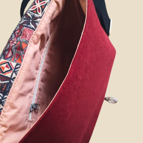 Etnik Desen Çapraz Çanta  - 2