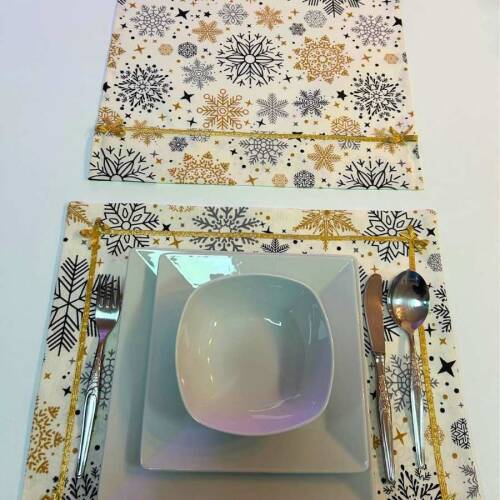 Gold şeritli yıldız desen Runner, Amerikan servis set - 2