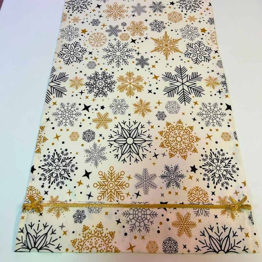 Gold şeritli yıldız desen Runner, Amerikan servis set - 1