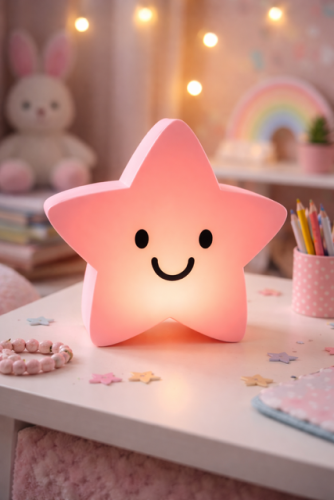 Gülen Yıldız Masa Lambası