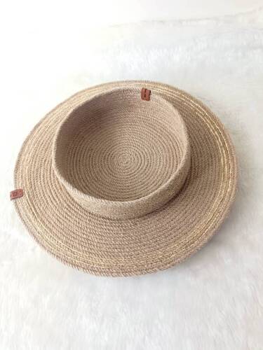 Hasır Jüt Metalik Gold İp Çizgili Supla Sepet Takımı