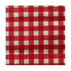 Home aplikeli Siyah Ekose Duck Keten Runner, Amerikan servis seti - 2