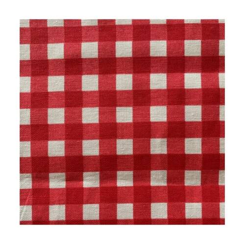 Home aplikeli Siyah Ekose Duck Keten Runner, Amerikan servis seti - 2