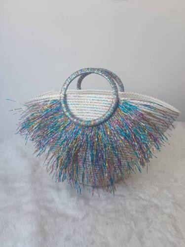 Işıltı Serisi Metalik Renkli Degradeli El Çantası - 4