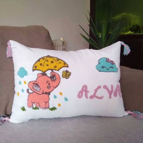 İsimli Kırlent Kılıfları