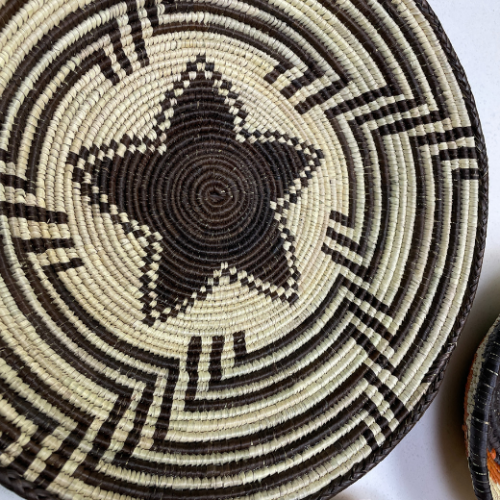 Janus- Hasır Duvar Tabağı - 4