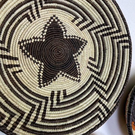 Janus- Hasır Duvar Tabağı - 4