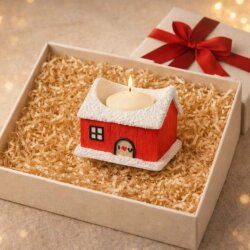 Karlı Ev Mumluk - 1