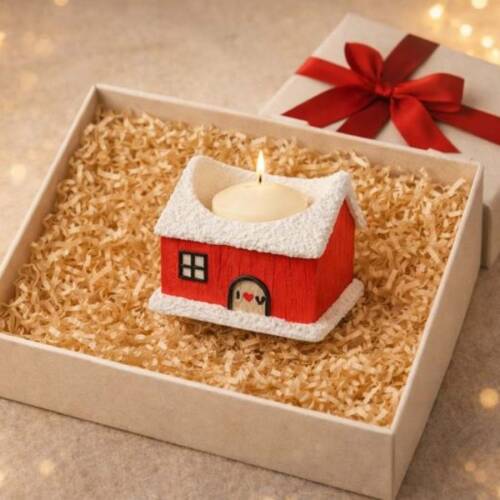 Karlı Ev Mumluk - Patimu Arts