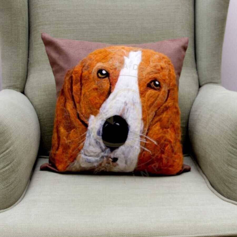 Keçe Sanatı Kırlent - 2