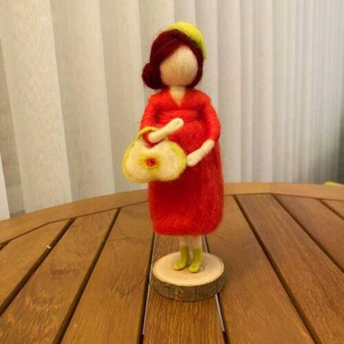 Keçe Şans Perisi Çantalı