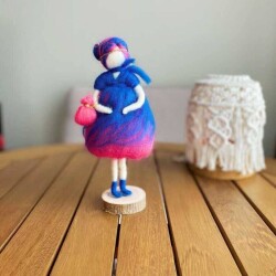 Keçe Şans Perisi Pembe - 1