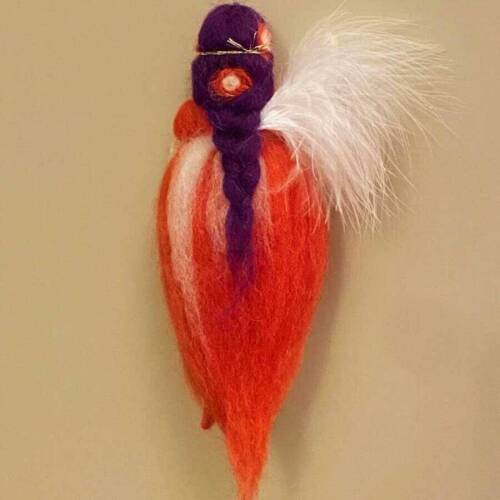 Keçe Şans Perisi Turuncu - 3