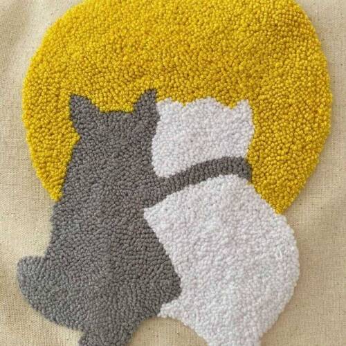 Kırlent Kılıfları Kedi - 3